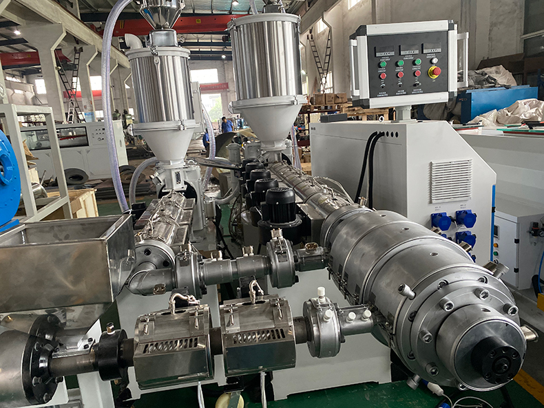 HDPE 20-63 coil extrusion production line